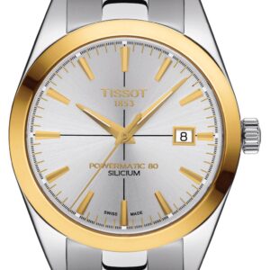 Tissot T9274074103101 Gentleman Powermatic 80 Silicium Solid Watch