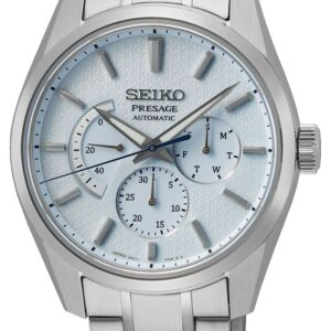 Seiko SPB305J1 Presage Sharp Edged Series Blue Dial Watch