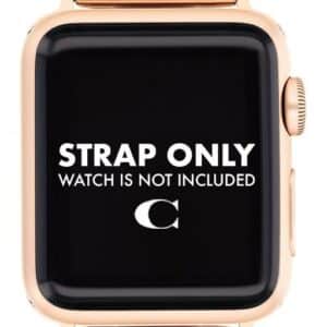 Coach 14700038 Apple Strap (38/40/41mm) Rose Gold Mesh Watch