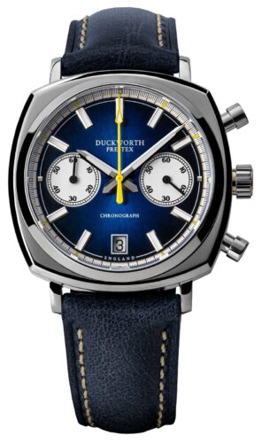 Duckworth Prestex D550-03-D Chronograph 42 (42mm) Blue Watch