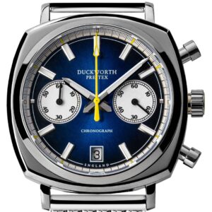 Duckworth Prestex D550-03-ST Chronograph 42 (42mm) Blue Watch