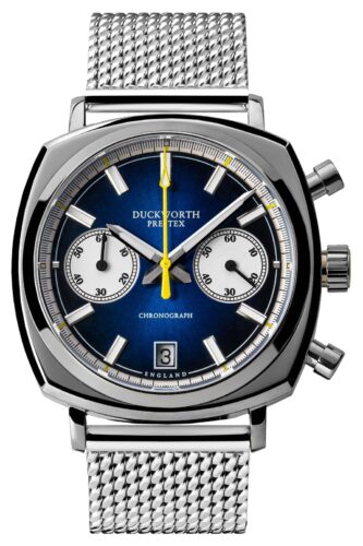 Duckworth Prestex D550-03-ST Chronograph 42 (42mm) Blue Watch