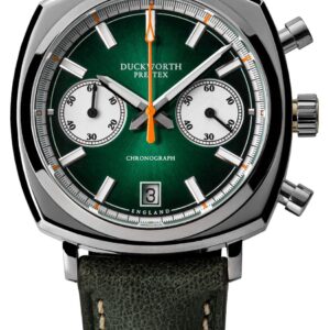 Duckworth Prestex D550-04-E Chronograph 42 (42mm) Green Watch