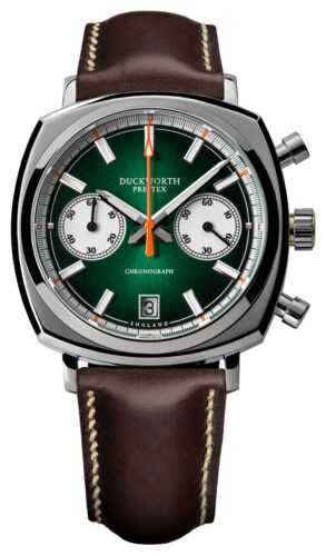 Duckworth Prestex D550-04-C Chronograph 42 (42mm) Green Watch