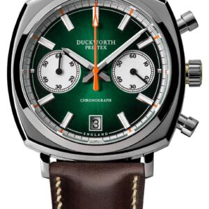 Duckworth Prestex D550-04-C Chronograph 42 (42mm) Green Watch