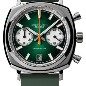 Duckworth Prestex D550-04-ER Chronograph 42 (42mm) Green Watch