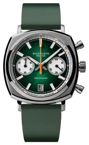 Duckworth Prestex D550-04-ER Chronograph 42 (42mm) Green Watch