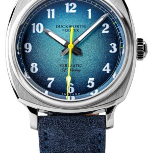 Duckworth Prestex D891-03-M Verimatic (39mm) Blue Fum√É¬© Dial Watch