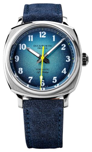 Duckworth Prestex D891-03-M Verimatic (39mm) Blue Fum√É¬© Dial Watch