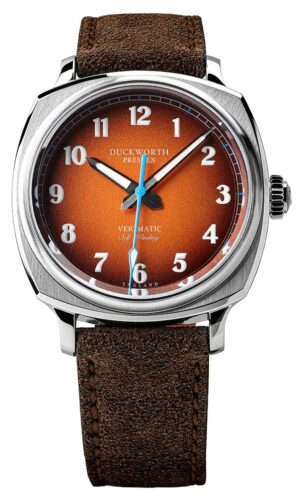 Duckworth Prestex D891-05-F Verimatic (39mm) Orange Fum√É¬© Watch