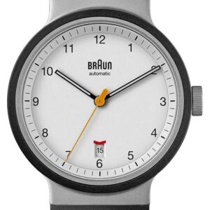 Braun BN0278WHBKG Men's BN0278 Automatic White Dial Watch