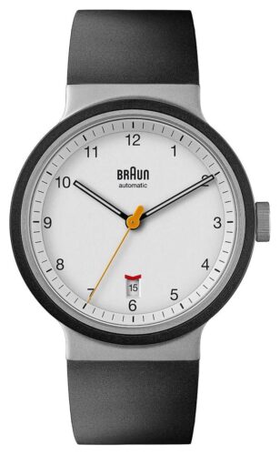 Braun BN0278WHBKG Men's BN0278 Automatic White Dial Watch