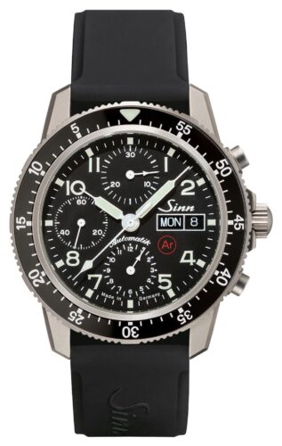 Sinn 103.071-SILICONE 103 Ti Ar Titanium Silicone Strap Watch