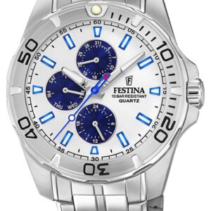 Festina F20445/1 Men's Multi-Function With Steel Watch