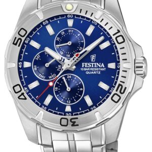 Festina F20445/2 Mens Multi-Function With Steel Watch