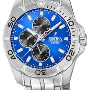 Festina F20445/4 Men's Multi-Function With Steel Watch