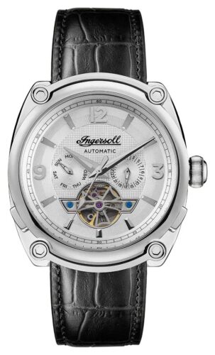 Ingersoll I01105 THE MICHIGAN Automatic (45mm) Silver Dial Watch