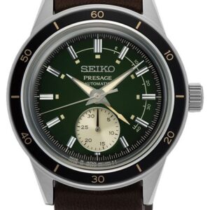 Seiko SSA451J1 Presage Style 60s Green Dial Watch