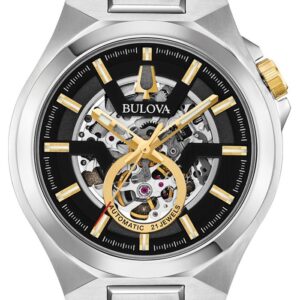 Bulova 98A224 Maquina Men's Stainless Steel Bracelet Watch