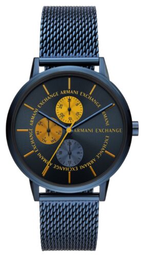 Armani Exchange AX2751 Blue Day/Date Dial Blue Stainless Watch