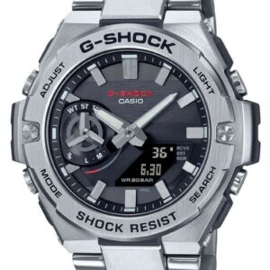 Casio GST-B500D-1AER G-Steel B500 Series Grey Dial Solar Watch