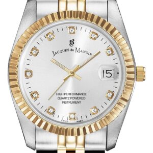 Jacques Du Manoir NRO.07 Inspiration Crystal (36mm) Silver Watch