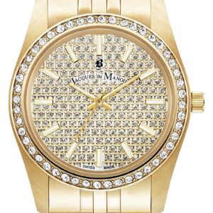 Jacques Du Manoir JWL01102 Inspiration Glamour (34mm) Gold Watch