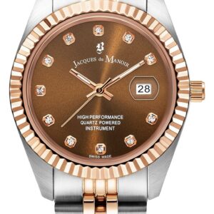 Jacques Du Manoir JWL01202 Inspiration Crystal (31mm) Brown Watch