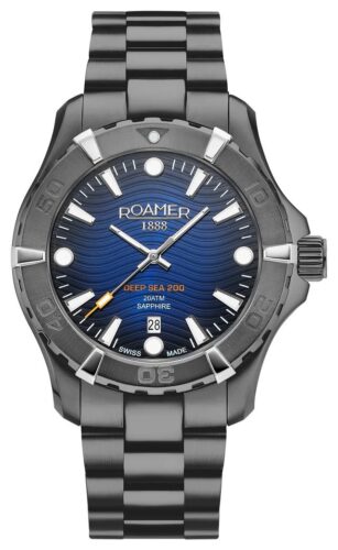 Roamer 860833 44 45 70 Men's Deep Sea 200 Blue Dial Watch