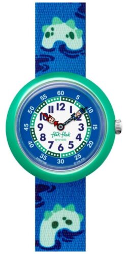 Flik Flak FBNP199 NESSIE-NCREDIBLE Blue and Green Watch