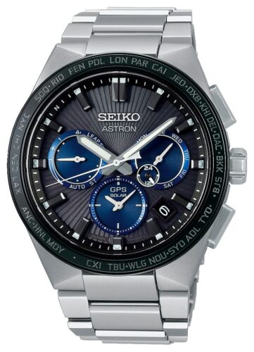 Seiko SSH119J1 Astron √¢¬Ä¬òSunray Dark Night√¢¬Ä¬ô GPS Solar 5X Watch