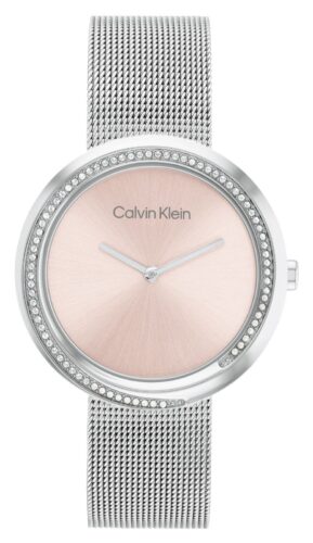 Calvin Klein 25200149 Women's Pink Dial Stainless Steel Watch