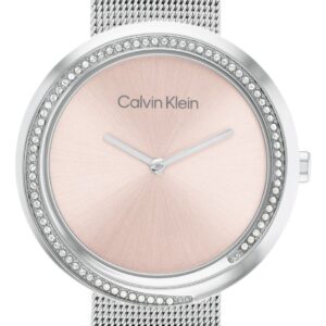 Calvin Klein 25200149 Women's Pink Dial Stainless Steel Watch