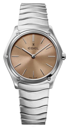 EBEL 1216564 Sport Classic Grande (33mm) Pastel Praline Dial Watch