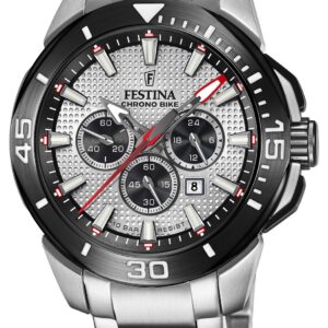 Festina F20641/1 Chrono Bike 2022 Silver Dial / Stainless Watch