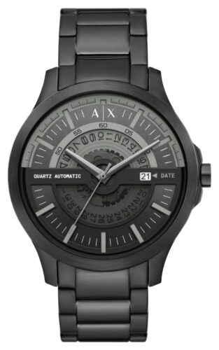 Armani Exchange AX2444 Men's Black Dial Black Stainless Watch