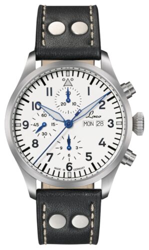 Laco 862153-GERMANDATE Kiel.2 Weiss Automatic Chronograph ( Watch