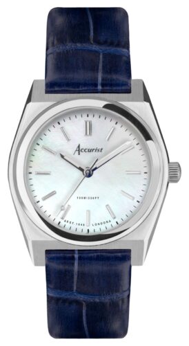 Accurist 70012 Origin Womens Mother Of Pearl Dial Blue Watch