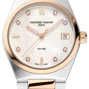 Frederique Constant FC-240MPWD2NH2B Highlife Diamond Quartz Watch