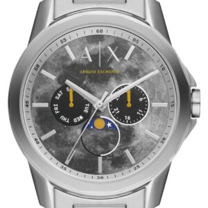 Armani Exchange AX1736 Men's Grey Dial Moonphase Watch