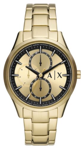 Armani Exchange AX1866 Men's Gold Dial Gold Stainless Watch