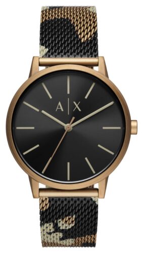 Armani Exchange AX2754 Men's Black Dial Camouflage Steel Watch