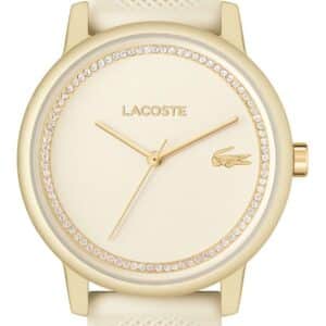 Lacoste 2001288 Women's 12.12 White Dial White Silicone Watch