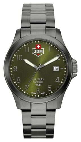 JDM Military JDM-WG001-08 Alpha I (40mm) Green Dial / Black Watch