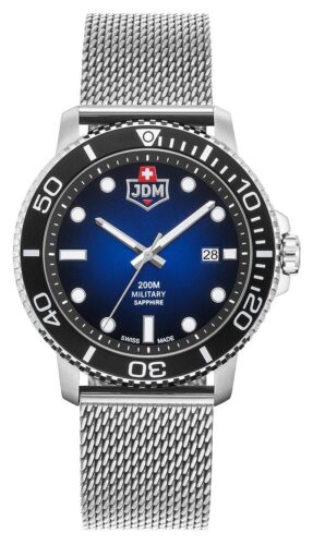 JDM Military JDM-WG008-04 Tango (44mm) Blue Dial / Stainless Watch