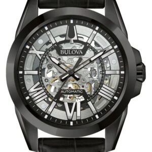 Bulova 98A304 Men's Classic Automatic Skeleton Dial Watch