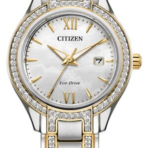 Citizen FE1234-50D Women's Eco-Drive Silhouette Crystal Watch