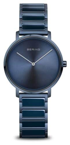 Bering 18531-797 Women's Ceramic Blue Dial / Blue Ceramic Watch