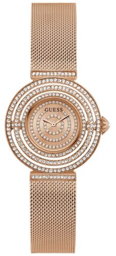 Guess GW0550L3 Women's Rose Gold Crystal Dial Rose Gold Tone Watch