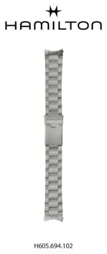 Hamilton Straps H695694102 Bracelet Only Stainless Watch